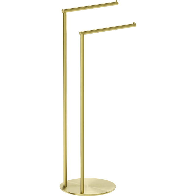 Mexen Loop staande handdoekhouder, geborsteld goud - 70A71096-55