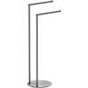 Mexen Loop perchero de pie para toalla, gris pistola cepillado - 70A71096-66