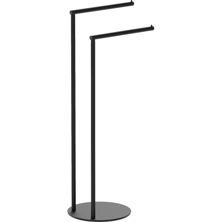 Mexen Loop stojący wieszak na ręcznik, czarny - 70A71096-70