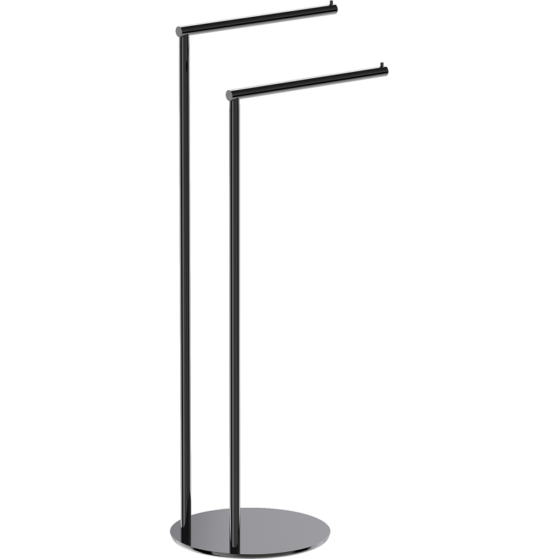 Mexen Loop stojący wieszak na ręcznik, black chrome - 70A71096-73