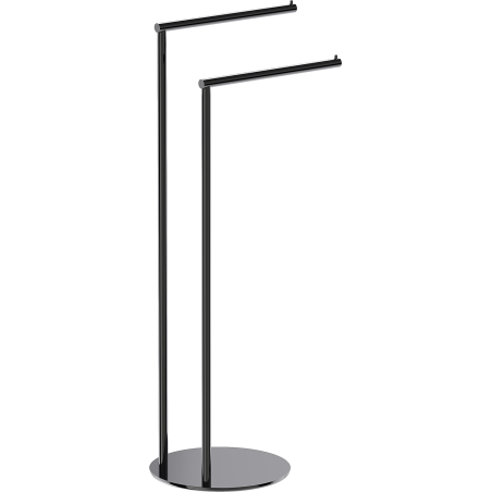 Mexen Loop stojący wieszak na ręcznik, black chrome - 70A71096-73