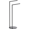 Mexen Loop standing towel rack, black chrome - 70A71096-73