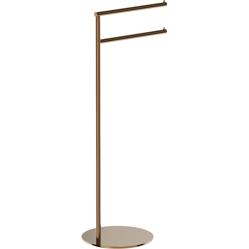 Mexen Loop stāvošs dvieļu turētājs, rozā zelts - 70A71097-60