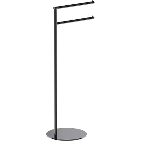 Mexen Loop stojący wieszak na ręcznik, black chrome - 70A71097-73