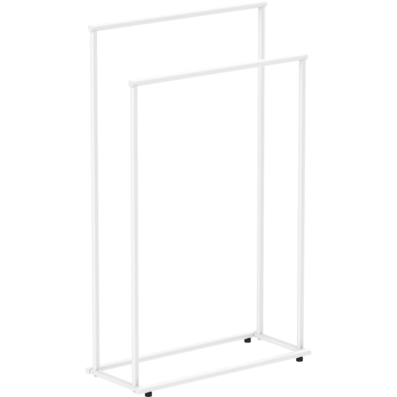 Mexen Loop porte-serviettes sur pied, blanc - 70A71098-20