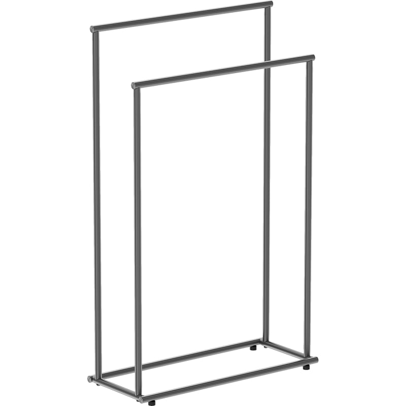 Mexen Loop fristående handdukshängare, borstat gun grey - 70A71098-66