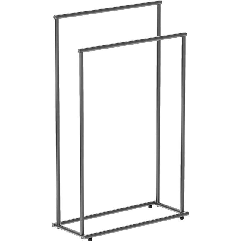 Mexen Loop stāvstā dvieļu turētājs, gun gray matēts - 70A71098-66