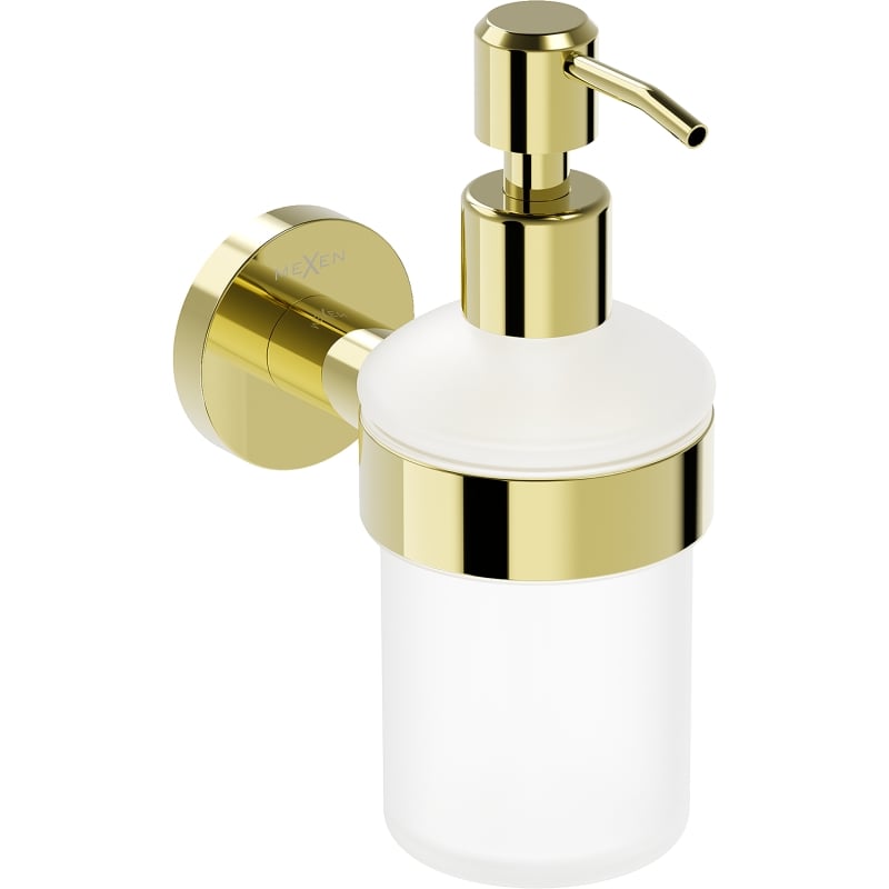 Mexen Ovio dispensador de sabão, dourado - 70A19558-50
