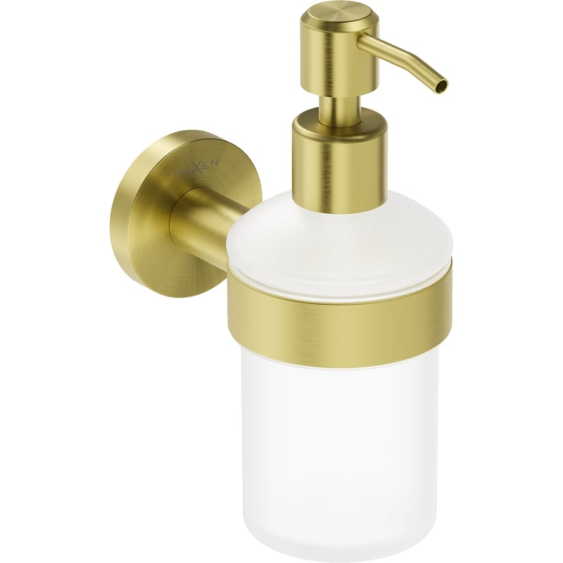Mexen Ovio tvåldispenser, borstad guld - 70A19558-55