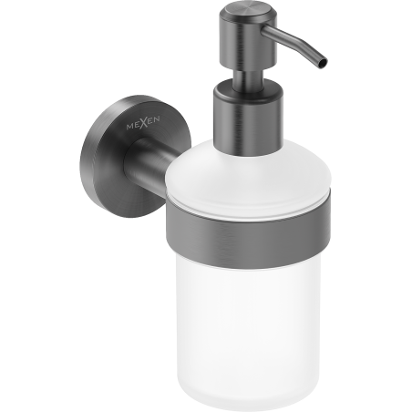 Mexen Ovio distributeur de savon, gris pistolet brossé - 70A19558-66