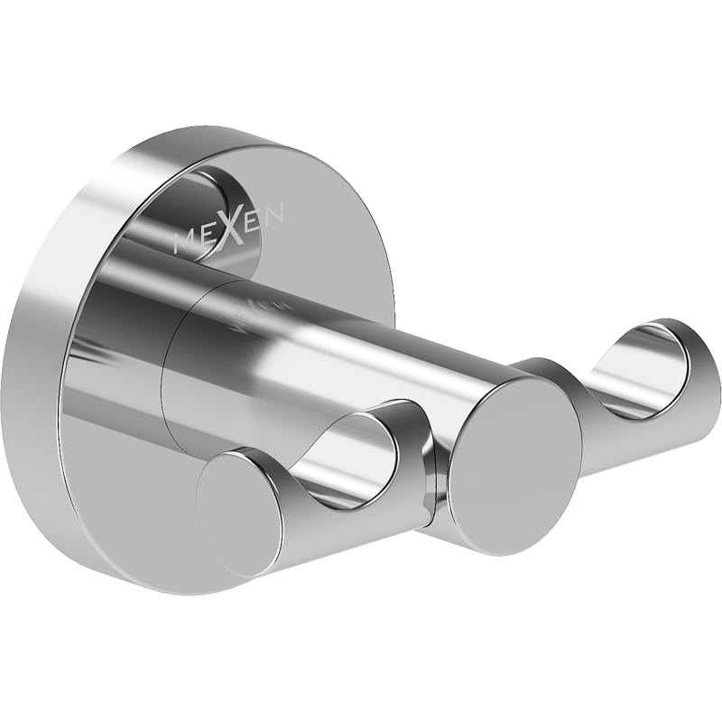 Mexen Ovio dubultais dvieļu āķis, hroms - 70A19512-00
