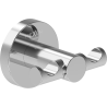 Mexen Ovio gancho duplo para toalhas, cromado - 70A19512-00
