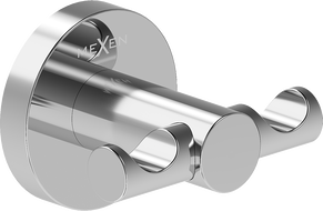 Mexen Ovio dubultais dvieļu āķis, hroms - 70A19512-00