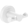 Mexen Ovio gancho duplo para toalhas, branco - 70A19512-20