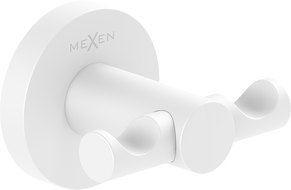 Mexen Ovio dubultais dvieļu āķis, balts - 70A19512-20