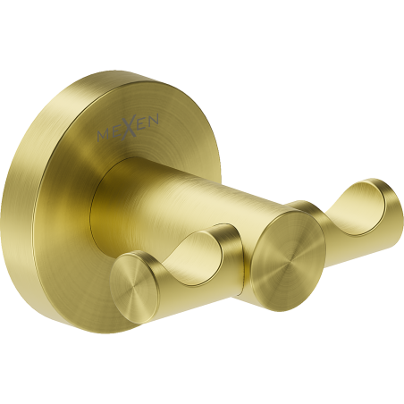 Mexen Ovio dubultais dvieļu āķis, zelta matēts - 70A19512-55