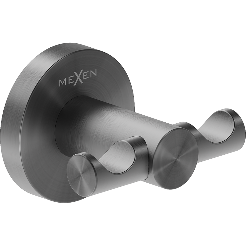 Mexen Ovio dubultais dvieļu āķis, gun pelēks matēts - 70A19512-66