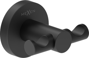 Mexen Ovio dubults dvieļu āķis, melns - 70A19512-70
