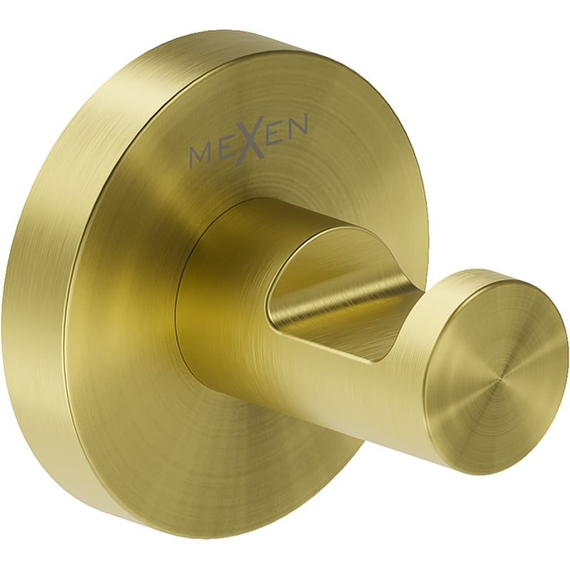Mexen Ovio gancho de toalha, ouro escovado - 70A19511-55