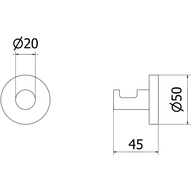 Mexen Ovio dvieļu pakaramais, matēta vara - 70A19511-65