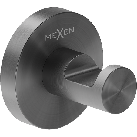 Mexen Ovio gancho para toalha, cinza escovado - 70A19511-66