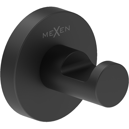 Mexen Ovio Handtuchhaken, schwarz - 70A19511-70