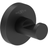 Mexen Ovio gancho para toalla, negro - 70A19511-70