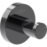 Mexen Ovio haczyk na ręcznik, black chrome - 70A19511-73