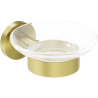Mexen Ovio soap dish, gold brushed - 70A19555-55