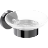 Mexen Ovio porte-savon, chrome noir - 70A19555-73