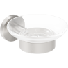 Mexen Ovio soap dish, brushed nickel - 70A19555-97