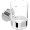 Mexen Ovio toothbrush holder, chrome - 70A19551-00