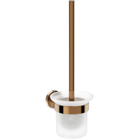 Mexen Ovio toiletborstel, roségoud - 70A19571-60