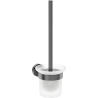 Mexen Ovio cepillo de baño, gun gray cepillado - 70A19571-66