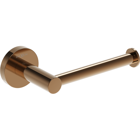 Mexen Ovio tualetes papīra turētājs, rozā zelts - 70A19525-60