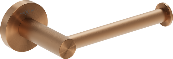 Mexen Ovio toilet paper holder, brushed copper - 70A19525-65