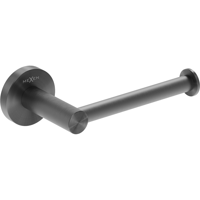 Mexen Ovio Toilettenpapierhalter, gebürstetes Gun Gray - 70A19525-66