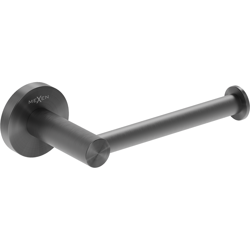 Mexen Ovio tualetes papīra turētājs, birstēts tumši pelēks - 70A19525-66