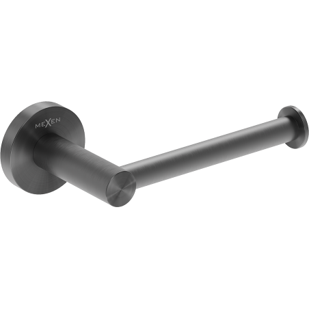 Mexen Ovio Toilettenpapierhalter, gebürstetes Gun Gray - 70A19525-66