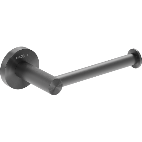 Mexen Ovio tualetes papīra turētājs, birstēts tumši pelēks - 70A19525-66