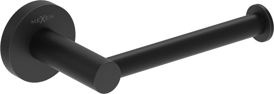 Mexen Ovio tualetes papīra turētājs, melns - 70A19525-70