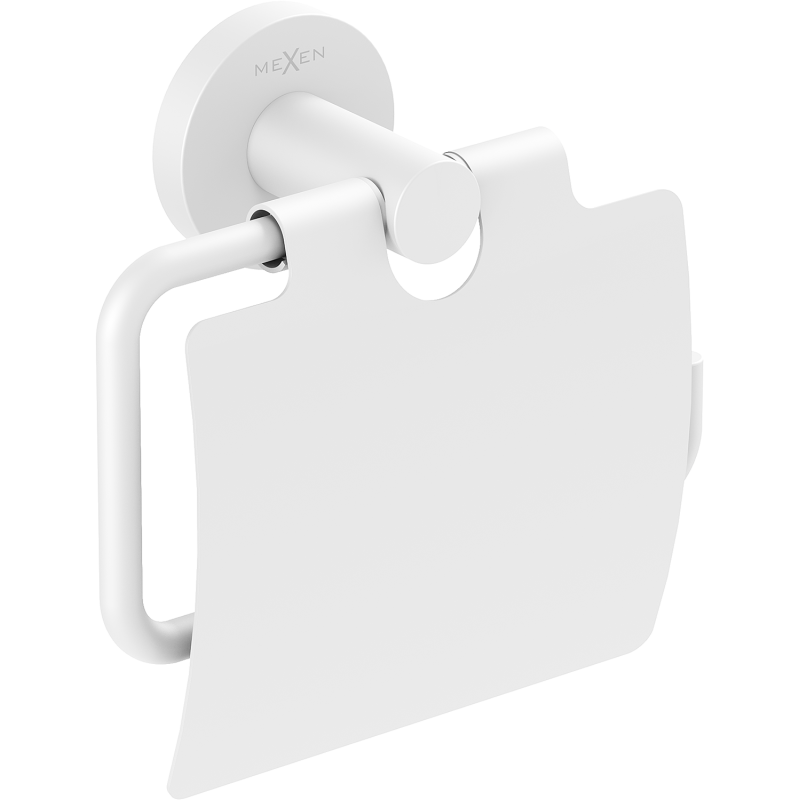 Mexen Ovio tualetes papīra turētājs, balts - 70A19521-20