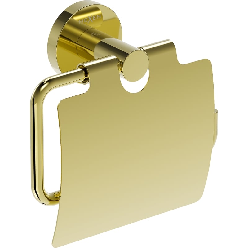 Mexen Ovio toiletpapierhouder, goud - 70A19521-50