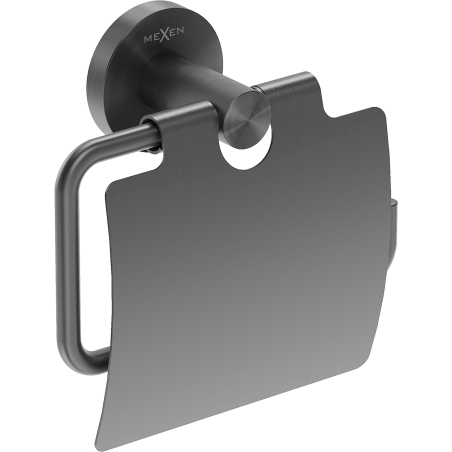 Mexen Ovio wc-paperiteline, harjattu gun gray - 70A19521-66