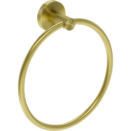 Mexen Ovio perchero para toallas, dorado cepillado - 70A19531-55