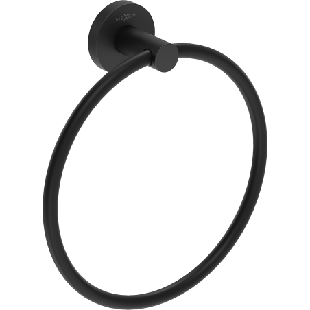 Mexen Ovio dvieļu turētājs, melns - 70A19531-70