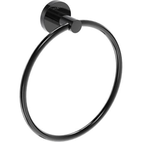 Mexen Ovio porte-serviette, chrome noir - 70A19531-73