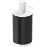 Mexen Triv dispensador de sabão de pé, preto/branco - 70A33059-20B
