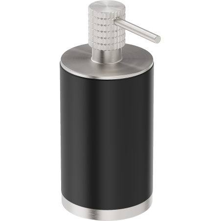 Mexen Triv stāvēt ziepju dozatoru, melns/sukāts niķelis - 70A33059-97B