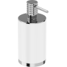 Mexen Triv freestanding soap dispenser, white/chrome - 70A33059-00W
